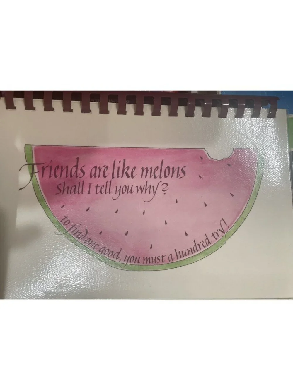 Friends by Jane McKellar: Journal For Diurnal Things; Notes; Birthday; Marriages